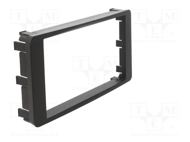 ACV Bastidor de montaje de radio 2 DIN para Mitsubishi, negro ACV Bastidor de montaje de radio 2 DIN para Mitsubishi, negro