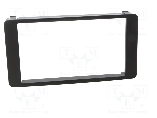 ACV Bastidor de montaje de radio 2 DIN para Mitsubishi, negro ACV Bastidor de montaje de radio 2 DIN para Mitsubishi, negro
