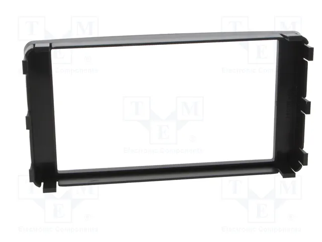ACV Bastidor de montaje de radio 2 DIN para Mitsubishi, negro ACV Bastidor de montaje de radio 2 DIN para Mitsubishi, negro