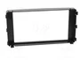 ACV Bastidor de montaje de radio 2 DIN para Mitsubishi, negro