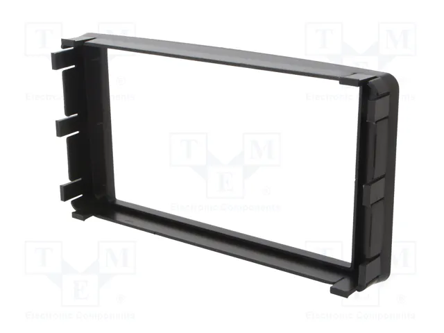 ACV Bastidor de montaje de radio 2 DIN para Mitsubishi, negro ACV Bastidor de montaje de radio 2 DIN para Mitsubishi, negro