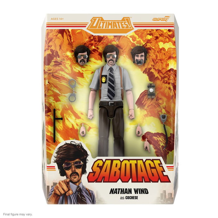Beastie Boys Figura Ultimates Wave 1 Nathan Wind as "Cochese" 18 cm