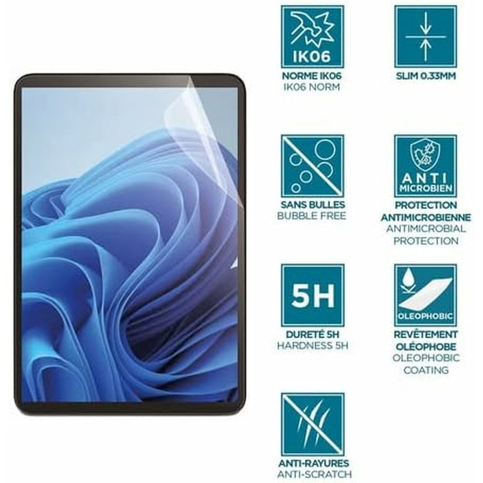 Mobilis 036258 Protector de pantalla para Microsoft Surface Pro 8 - Vidrio templado, antihuellas, alta definición
