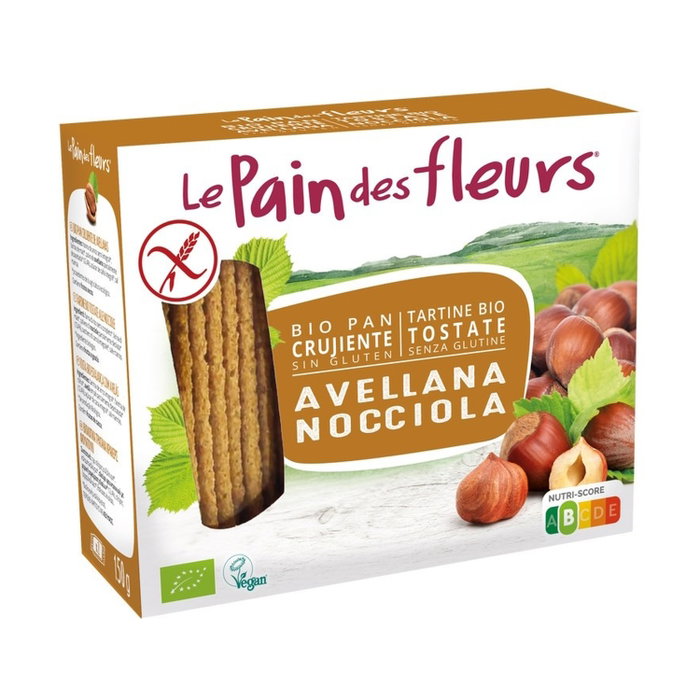 Le Pain des Fleurs Cracker Avellana 150g Bio Vegan SG
