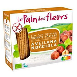 LE PAIN DES FLEURS Cracker Avellana Bio Sin Gluten 150Gr Vegano