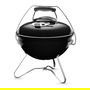 Weber Barbacoa de Carbón Smokey Joe Premium 37cm Negro (1121004)