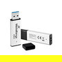 MediaRange MR1904 USB 3.2 Gen 1 Stick de Memoria USB 512GB Aluminio Plata Negro 250 MB/s Lectura