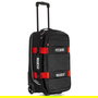 Sparco Bolsa de Viaje Travel Kit S016438NRRS Negro-Rojo 55 Litros