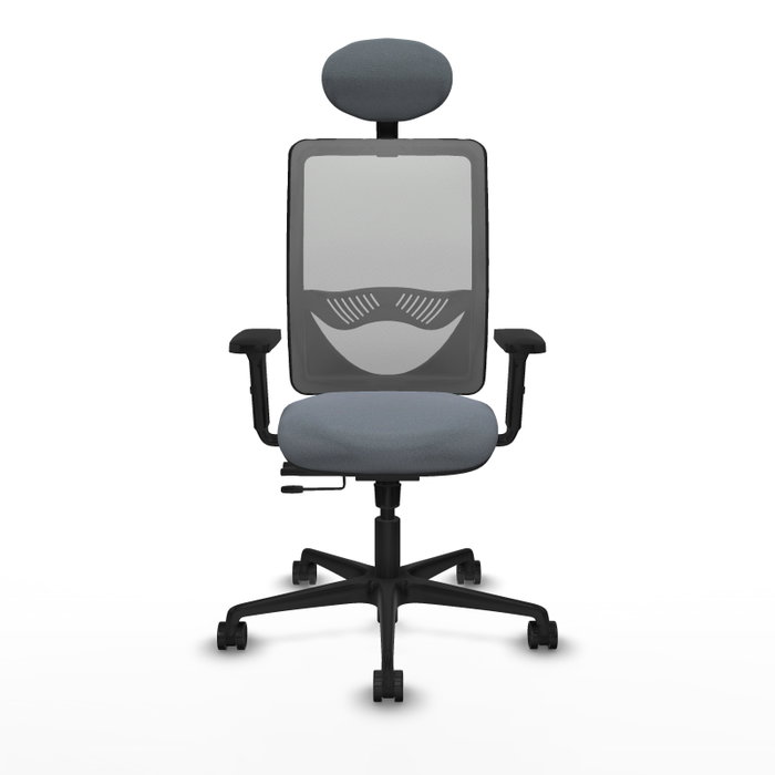 PIQUERAS Y CRESPO Silla de oficina Zulema Gris con mecanismo Sincro/Traslack PIQUERAS Y CRESPO Silla de oficina Zulema Gris con mecanismo Sincro/Traslack