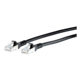 METZ CONNECT Patchcable Cat.6A AWG 26 LSOH negro 40m