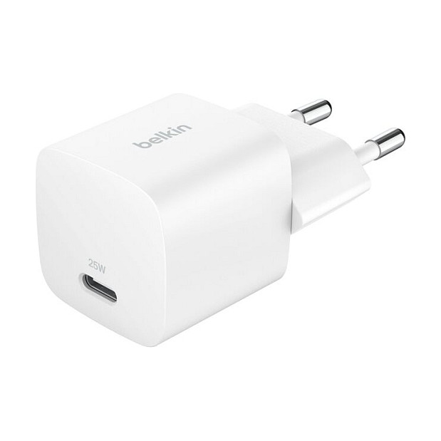 Belkin BoostCharge Cargador de Pared USB-C 25W Blanco