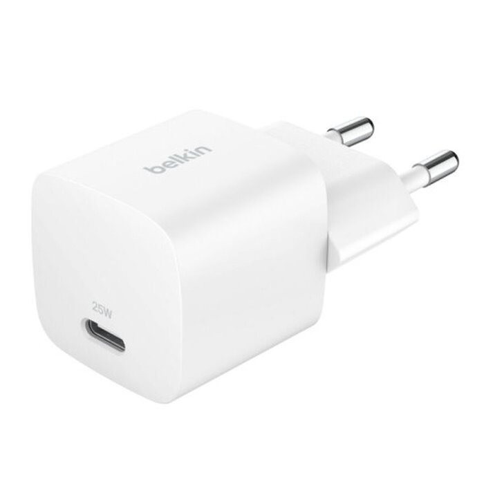 Belkin BoostCharge Cargador de Pared USB-C 25W Blanco