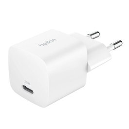 Belkin WCA012KQWH Cargador de pared USB-C PD 25W color blanco