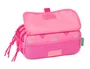 Safta Portatodo Escolar Benetton Heart Triple