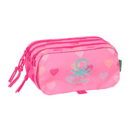 Safta Portatodo Triple Benetton Heart
