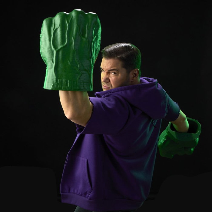 Hasbro Puños Premium El Increíble Hulk Marvel Legends Series Hasbro Puños Premium El Increíble Hulk Marvel Legends Series