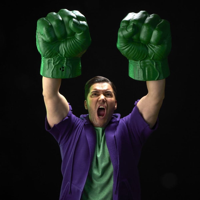 Hasbro Puños Premium El Increíble Hulk Marvel Legends Series Hasbro Puños Premium El Increíble Hulk Marvel Legends Series