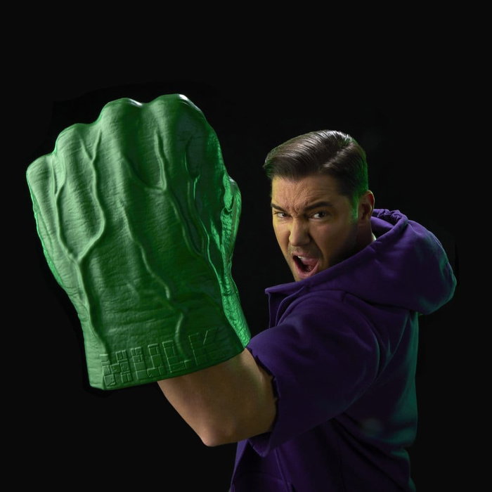 Hasbro Puños Premium El Increíble Hulk Marvel Legends Series Hasbro Puños Premium El Increíble Hulk Marvel Legends Series