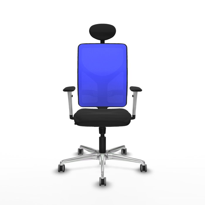 PIQUERAS Y CRESPO Silla de oficina Motilla con mecanismo Sincro, Azul y Negro PIQUERAS Y CRESPO Silla de oficina Motilla con mecanismo Sincro, Azul y Negro