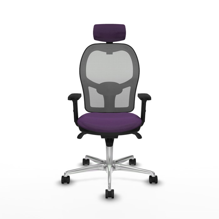 PIQUERAS Y CRESPO Silla de oficina Jorquera Morada y Gris PIQUERAS Y CRESPO Silla de oficina Jorquera Morada y Gris