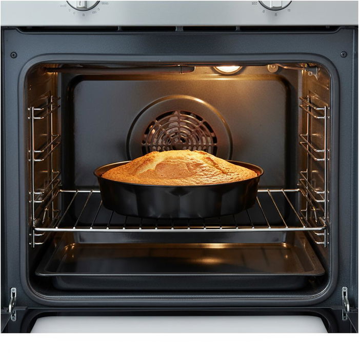 Molde Tarta Hondo Acero Pintado Sweet Grey Quid 28x5 cm (12 Unidades)