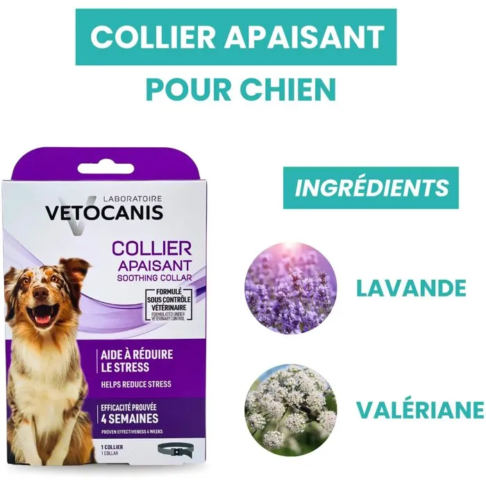 Vetocanis Collar calmante antiestrés para perro VET3428170007686