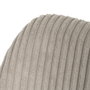 Silla Beige Tejido-Metal Contract 57 X 43 X 83 cm (Set de 2)