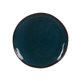 Ixia Plato Llano Azul Stoneware Cocina 26 x 26 x 3 cm