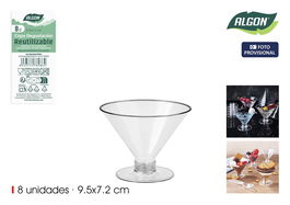 Inde Set 8 Copas de Degustación 9,5 x 7,5 x 9,5 cm (24 Unidades)