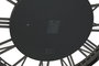DKD Home Decor Reloj de Pared Loft Negro Dorado 100 x 9 x 100 cm