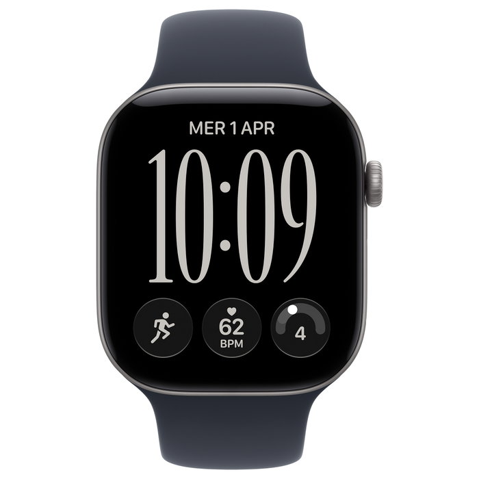 Apple Watch Series 12 GPS 46mm Aluminio Space Grau con Correa Sport Azul Marino M/L Apple Watch Series 12 GPS 46mm Aluminio Space Grau con Correa Sport Azul Marino M/L