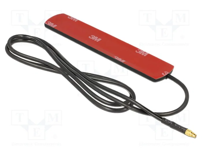 Delock Antena Omnidireccional 89525 con Conector MMCX, 3 dBi y Cable de 3 m Delock Antena Omnidireccional 89525 con Conector MMCX, 3 dBi y Cable de 3 m