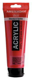 Amsterdam Standard Series Pintura Acrílica Rojo Permanente Púrpura 348 250 ml