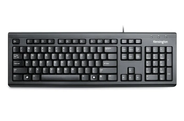 Kensington ValuKeyboard Teclado de Oficina USB Completo (100%) QWERTY Portugués Negro