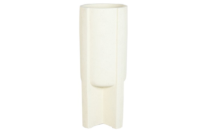 DKD Home Decor Macetero Urban Crudo 42 x 42 x 101 cm