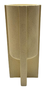 DKD Home Decor Macetero Urban Crudo 42 x 42 x 101 cm