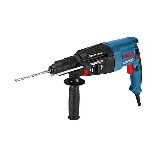 Bosch GBH 2-26 F Professional - Martillo perforador SDS Plus, 2.7 J, 6.9 cm en hormigón, 830 W, maletín incluido