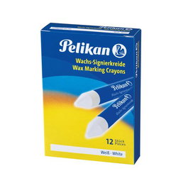 Cera Marcadora Pelikan Blanda 772 Blanco (Caja De 12) (701110)
