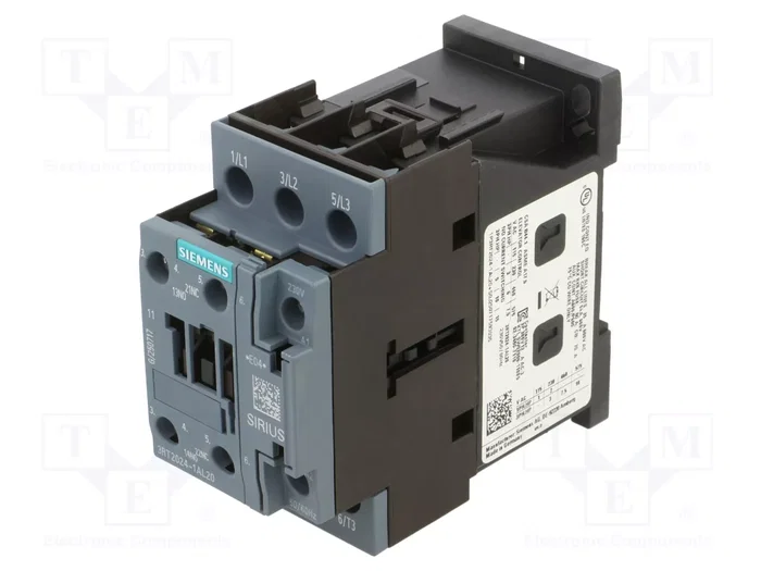 SIEMENS 3RT2024-1AL20 Contactor 3-polar 12A 230VAC SIEMENS 3RT2024-1AL20 Contactor 3-polar 12A 230VAC