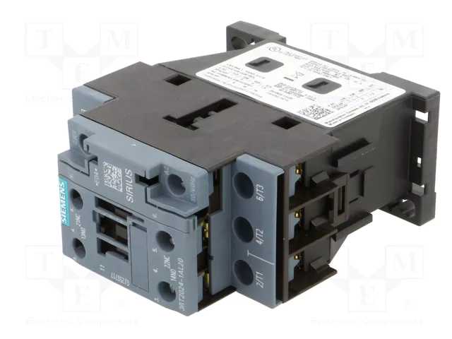 SIEMENS 3RT2024-1AL20 Contactor 3-polar 12A 230VAC SIEMENS 3RT2024-1AL20 Contactor 3-polar 12A 230VAC