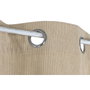 DKD Home Decor Cortina de Pana Gruesa Beige 140x260x260 cm