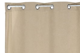 DKD Home Decor Cortina Panna23 Beige 260 x 260 x 140 cm