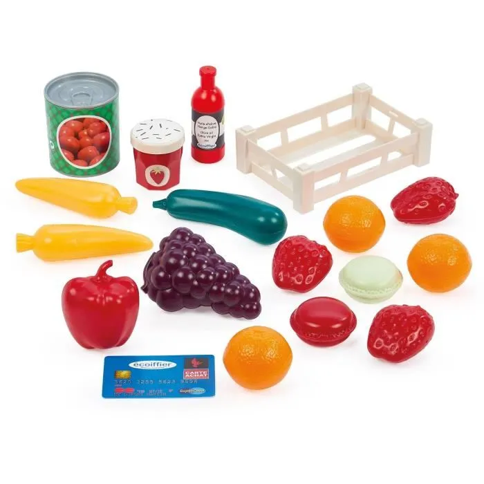 Ecoiffier 1676 Caja y Carro Tienda Juego Juguete Infantil Ecoiffier 1676 Caja y Carro Tienda Juego Juguete Infantil