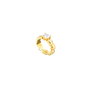 Chiara Ferragni Anillo Cuoricino Dorado Tamaño 16
