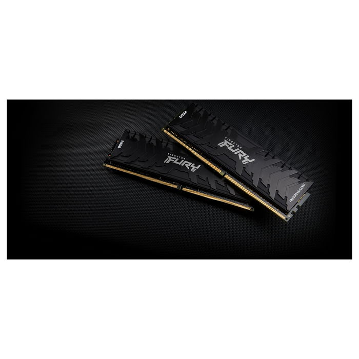 Kingston 64GB 3200MT/s DDR4 CL16 DIMM Kit of 2 Renegade Black