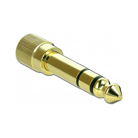DeLOCK 66390 Adaptador de 3,5 mm Macho a 6,35 mm Hembra