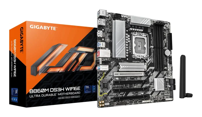 Gigabyte B860M DS3H WIFI6E Micro ATX DDR5 LGA 1851
