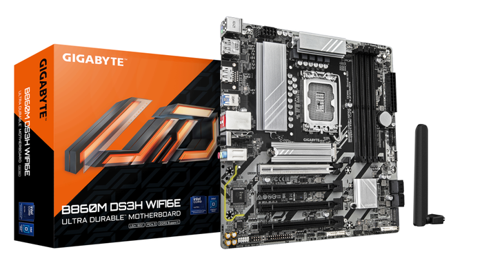 Gigabyte B860M DS3H WIFI6E Micro ATX DDR5 LGA 1851