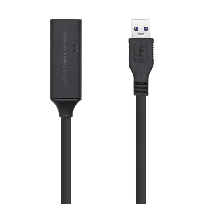 AISENS Cable USB 3.0 Prolongador con Amplificador y Alimentación, Tipo A/M-A/H, Negro, 15m AISENS Cable USB 3.0 Prolongador con Amplificador y Alimentación, Tipo A/M-A/H, Negro, 15m