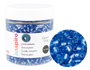 Innspiro Rocalla de Vidrio Redonda Plateado Azul Cyan 3,8mm 120g